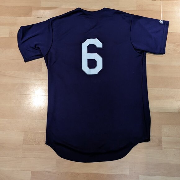 Vintage Rockies Majestic Cool Base #6 Jersey - Medium - Made in USA - Picture 4 of 4